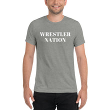 Load image into Gallery viewer, Soft Triblend Short Sleeve Wrestler Nation T-Shirt