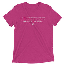 Load image into Gallery viewer, Respect the Arts T-Shirt:Jiu-Jitsu/Wrestling