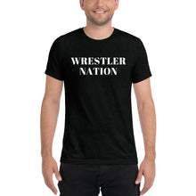 Load image into Gallery viewer, Soft Triblend Short Sleeve Wrestler Nation T-Shirt