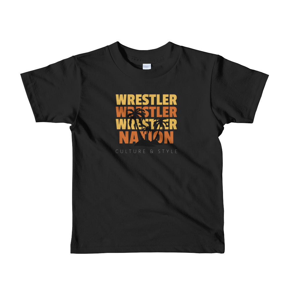 Tropical Wrestling Toddler-6yrs Old T-shirt