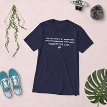 Load image into Gallery viewer, Respect The Arts T-shirt: Judo and Wrestling