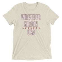 Load image into Gallery viewer, Women&#39;s Wrestler Nation USA Short Sleeve T-Shirt