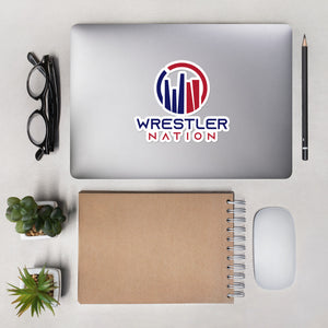 Wrestler Nation Bubble-Free Stickers