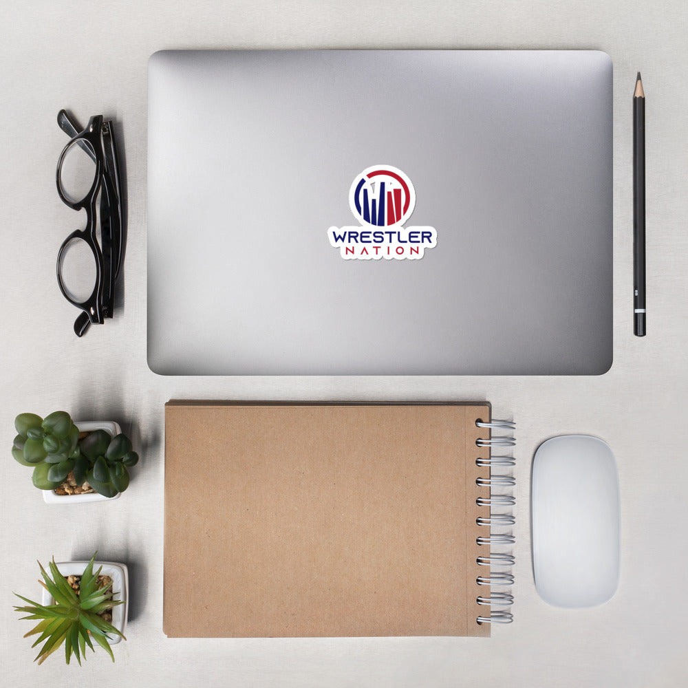 Wrestler Nation Bubble-Free Stickers