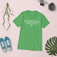 Load image into Gallery viewer, Respect The Arts T-shirt: Judo and Wrestling