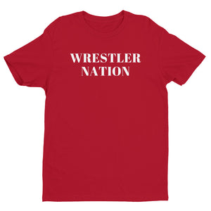 Men's Short Sleeve Wrestler Nation T-shirt