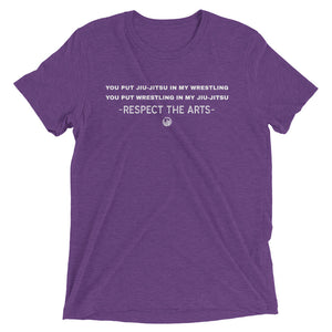 Respect the Arts T-Shirt:Jiu-Jitsu/Wrestling
