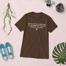 Load image into Gallery viewer, Respect The Arts T-shirt: Judo and Wrestling