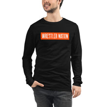Load image into Gallery viewer, Long Sleeve Wrestler Nation Tee
