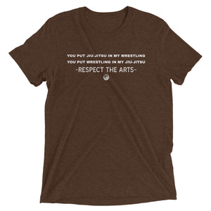 Respect the Arts T-Shirt:Jiu-Jitsu/Wrestling