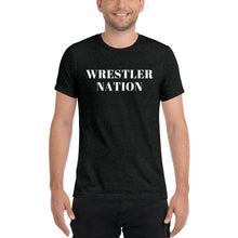 Load image into Gallery viewer, Soft Triblend Short Sleeve Wrestler Nation T-Shirt