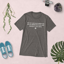Load image into Gallery viewer, Respect The Arts T-shirt: Judo and Wrestling