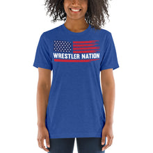 Load image into Gallery viewer, Women&#39;s Wrestler Nation Short Sleeve T-shirt