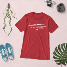 Load image into Gallery viewer, Respect The Arts T-shirt: Judo and Wrestling