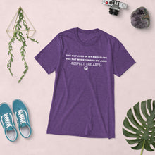 Load image into Gallery viewer, Respect The Arts T-shirt: Judo and Wrestling