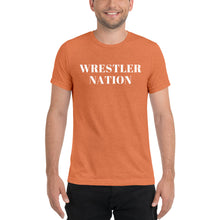 Load image into Gallery viewer, Soft Triblend Short Sleeve Wrestler Nation T-Shirt