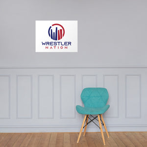 Wrestler Nation Photo Paper Poster